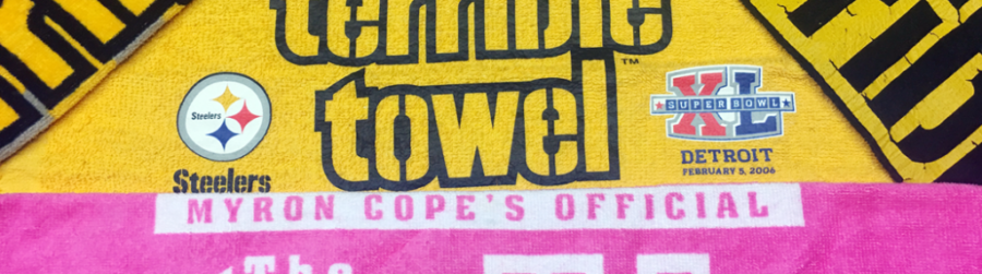 EVERYTHING IS COOL WITH THE TERRIBLE TOWEL AND ITS ALL BECAUSE OF THE LATE MYRON COPE