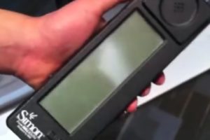 EVERYTHING COOL THE FIRST SMART PHONE BY SIMON IBM WAS SHOWN IN LAS VEGAS AT COMDEX