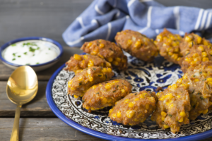 NATIONAL CORN FRITTERS DAY, CRUNCHY GOLDEN MORSELS